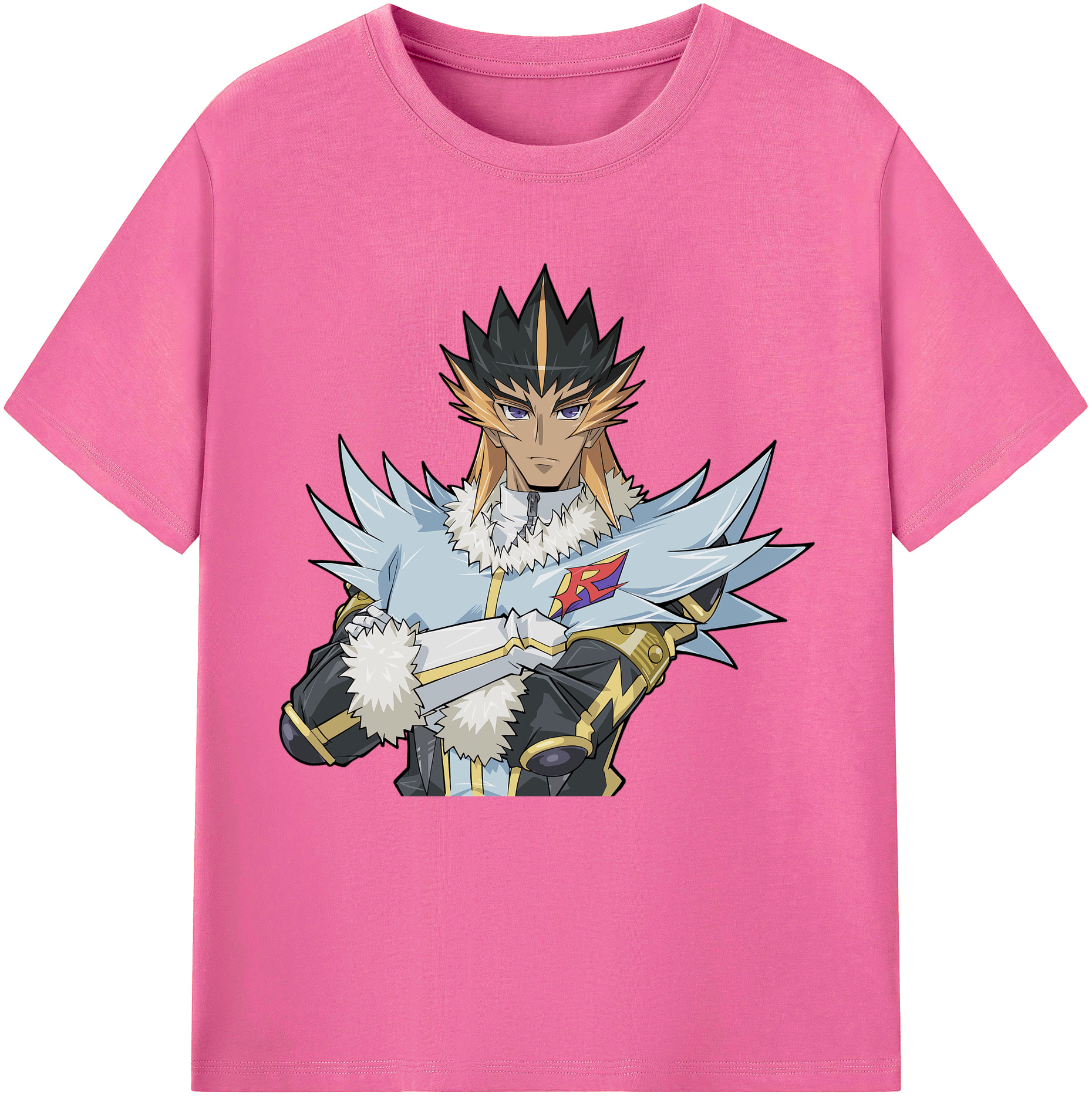 （画像用） 遊☆戯☆王 Yu-Gi-Oh! レディースカジュアルプリントTシャツ（綿100％）